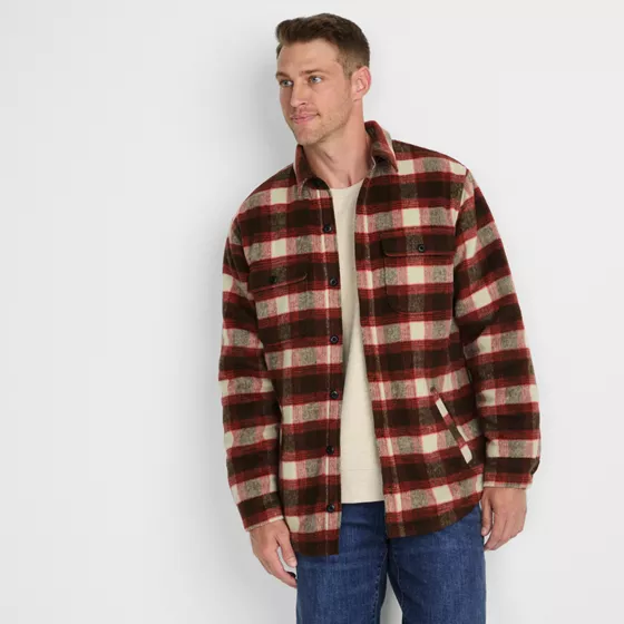 Men's Tall Super Brushed Shirt Jacket - primary