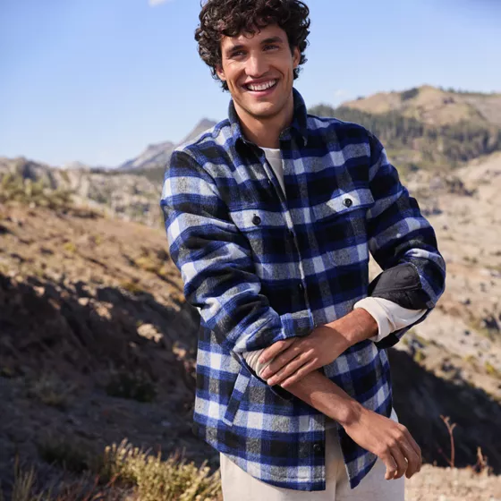 Men's Super Brushed Shirt Jacket - primary
