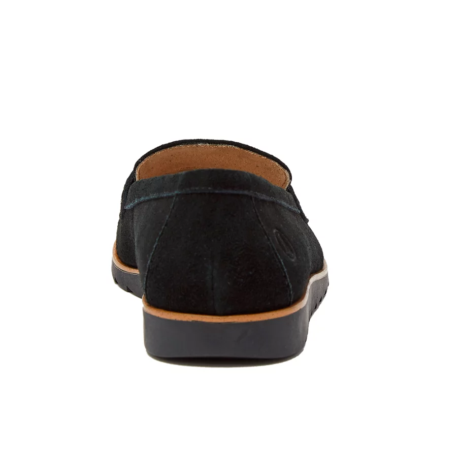 School Uniform Women's Comfort Lug Sole Suede Loafers view 4