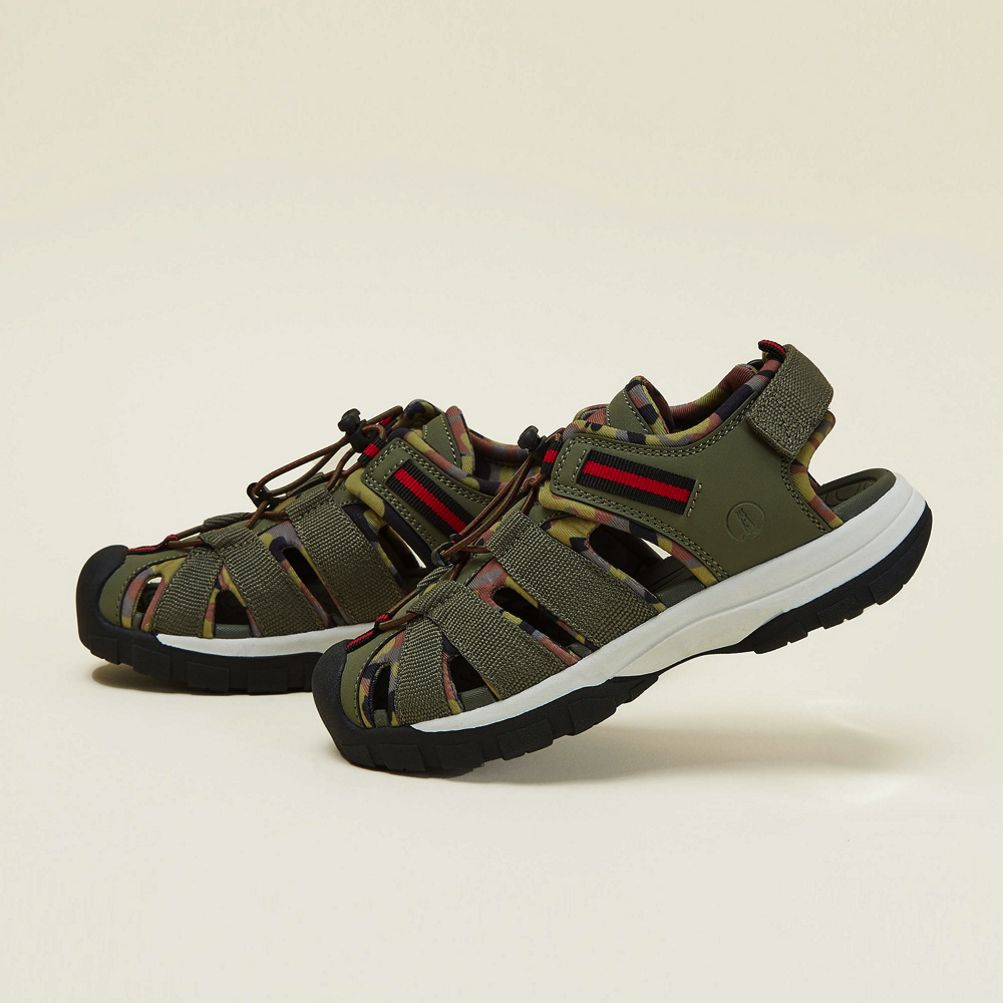 Lands end closed toe sandals shop