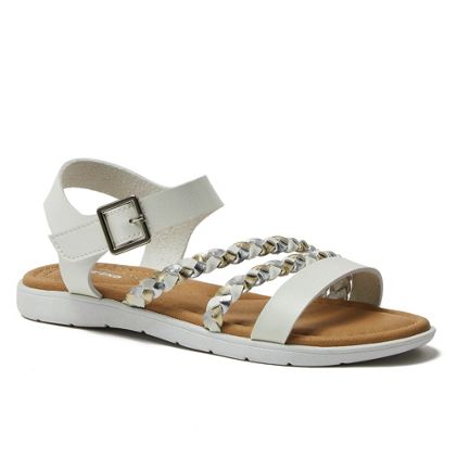 Kids Braided Easy On Dress Sandals - primary