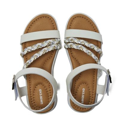 Kids Braided Easy On Dress Sandals - image 1