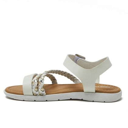 Kids Braided Easy On Dress Sandals - image 2