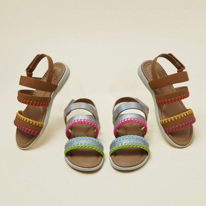Kids Easy On Ankle Strap Sandals - image 5