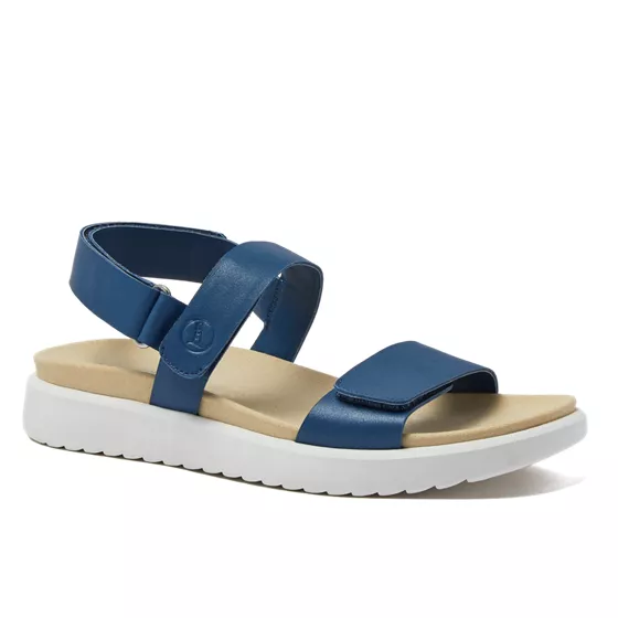 Women's Comfort Adjustable Leather Sandals - primary