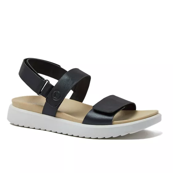 Women's Comfort Adjustable Leather Sandals - primary