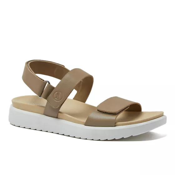 Women's Comfort Adjustable Leather Sandals - primary