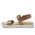 Women's Comfort Adjustable Leather Sandals, alternative image