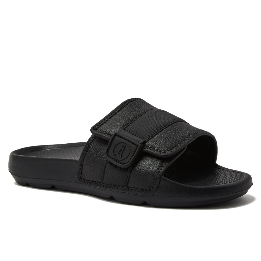 Men s Slip On Pool Slides Lands End