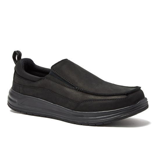 Lands\' End‎ Men\'s Black Leather Low-Top All-Weather Shoes – Size 10EE ?? Men main image 4