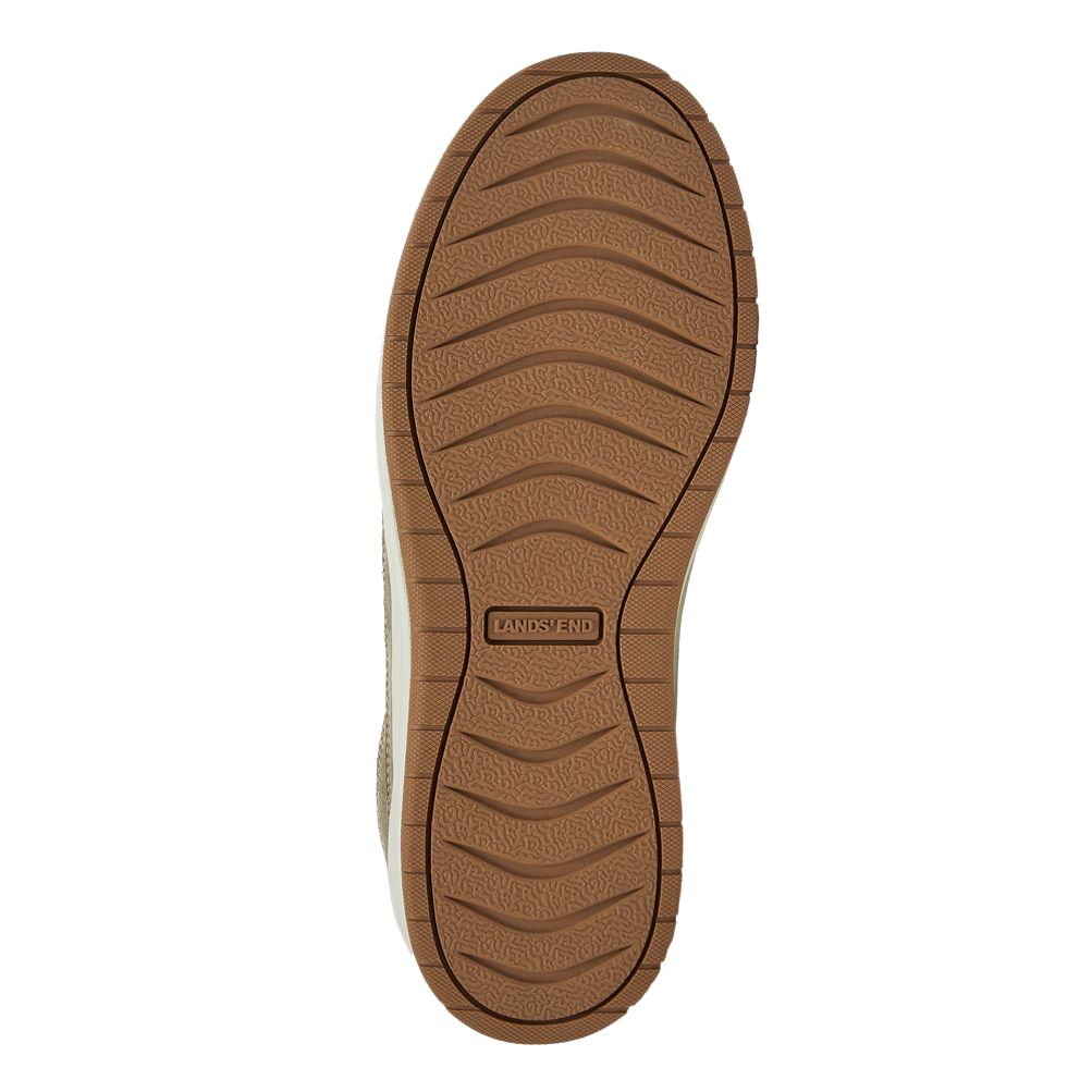 【Lands' End】ランズエンド レザーレースアップ ボートシューズ Men's Casual Slip On Loafers | Lands' End