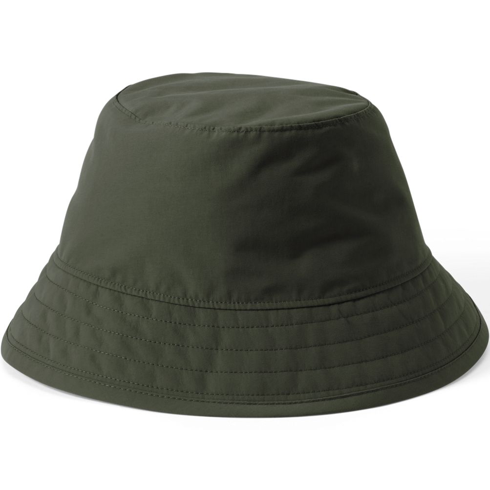 Lands\' End Women\'s Squall Waterproof Rain Slicker Bucket Hat Sz S/M Travel Ready Lands main image 2