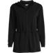 Women's Cupro Long Sleeve Full Zip Tunic Hoodie, Front