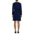 Women's Chiffon Clip Dot Dress, Back