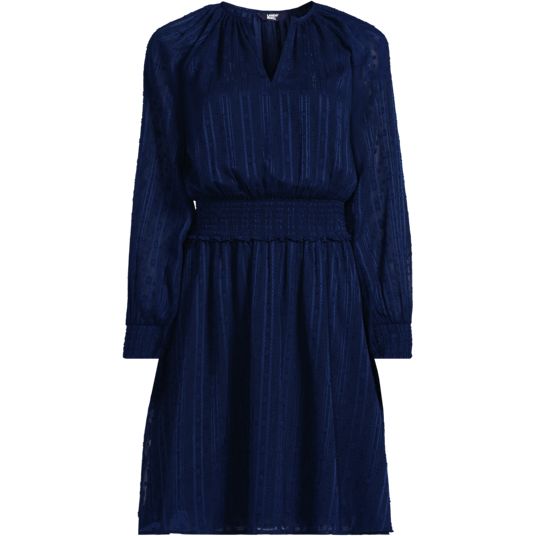 sachin and babi light blue dress Long Sleeve Winter Dresses Plus Size main image 1