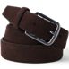 Men's Suede Belt, Front