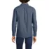 Men's Long Sleeve Textured Twill Utility Shirt, Back