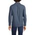 Men's Long Sleeve Textured Twill Utility Shirt, Back