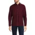 Men's Long Sleeve Textured Twill Utility Shirt, Front