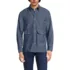 Men's Long Sleeve Textured Twill Utility Shirt, Front