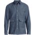 Men's Long Sleeve Textured Twill Utility Shirt, Front