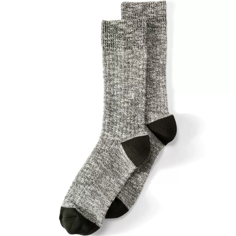 Men's Marl Crew Camp Socks, Front