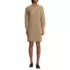 Women's Cotton Blend Cable Crew Neck Sweater Dress, Front