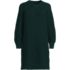 Women's Cotton Blend Cable Crew Neck Sweater Dress, Front