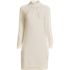 Women's Boucle Long Sleeve Raglan Mock Neck Sweater Dress, Front
