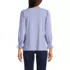 Women's Petite 3/4 Sleeve Lightweight Jersey Button Front Top, Back