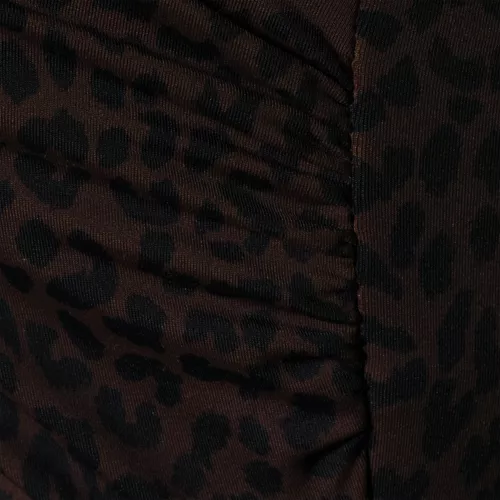 Women's Shirred One Shoulder One Piece Swimsuit, alternative image