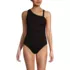 Women's Shirred One Shoulder One Piece Swimsuit, alternative image
