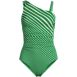 Women's Shirred One Shoulder One Piece Swimsuit, alternative image