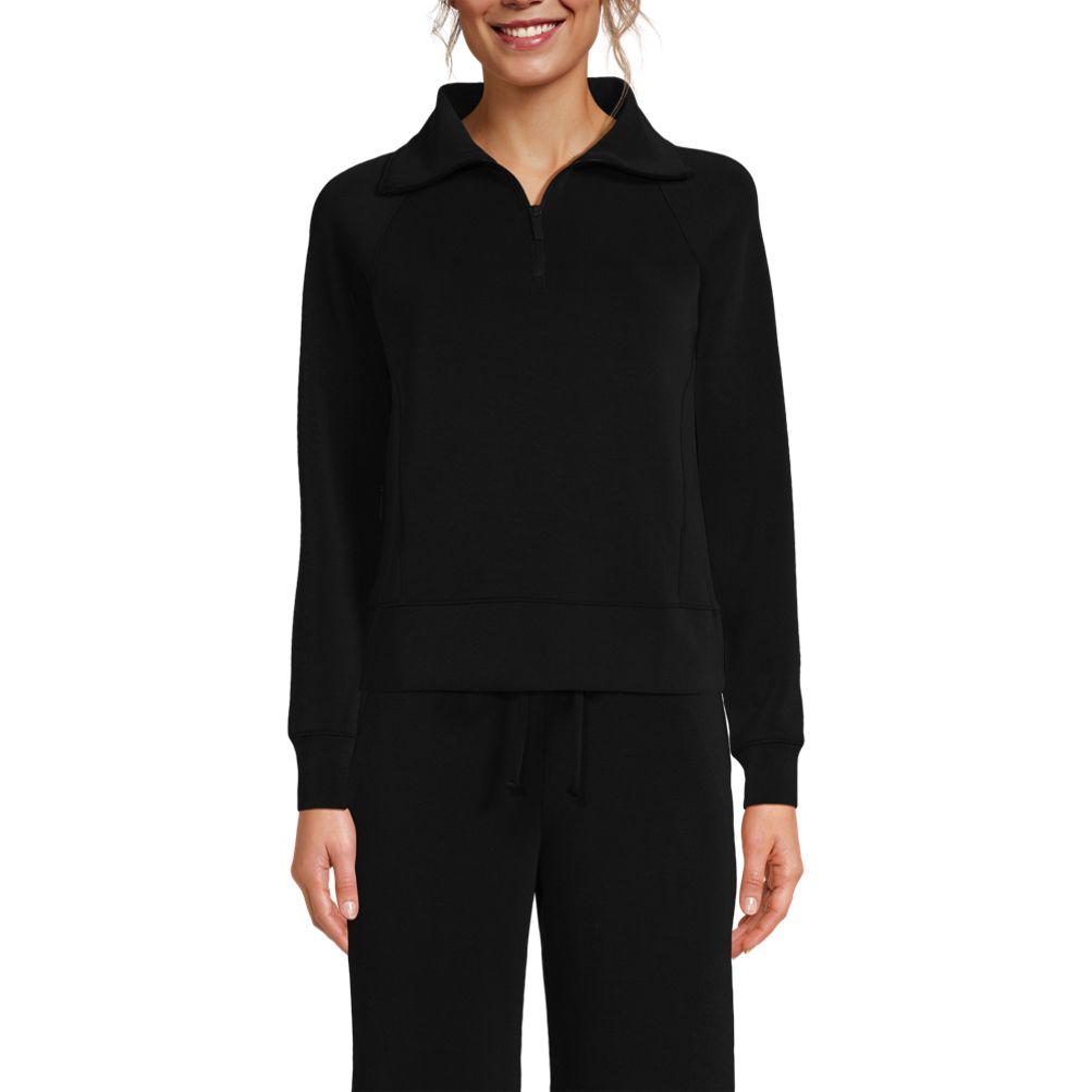 8YARDS Women’s HalfZipUp LongSleeves Women's Cupro Long Sleeve Half Zip Pullover | Lands' End
