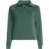 Women's Cupro Long Sleeve Half Zip Pullover, Front
