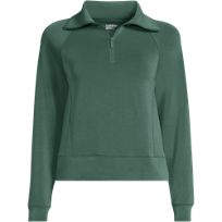 Vert menthe | Pull Pointelle motif fleuri - Femme - Pure Laine d'agneau