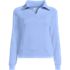 Women's Cupro Long Sleeve Half Zip Pullover, Front