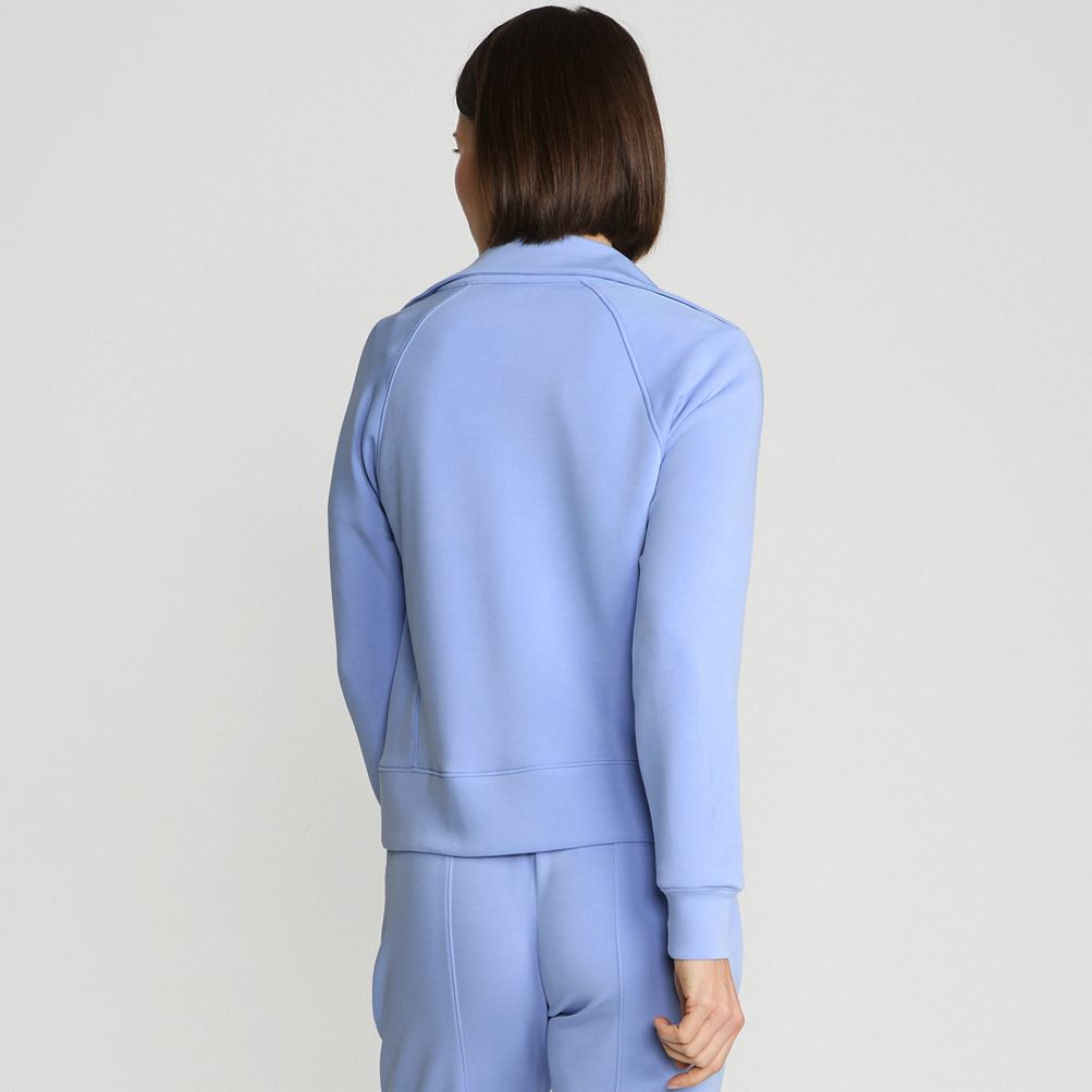 8YARDS Women's HalfZipUp LongSleeves Women's Cupro Long Sleeve