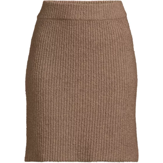 Women's Boucle Shaker Above the Knee Sweater Skirt - primary