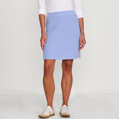 Women's Boucle Shaker Above the Knee Sweater Skirt
