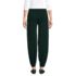 Cotton Blend Sweater Taper Pleated Pants, Back