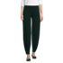 Cotton Blend Sweater Taper Pleated Pants, Front