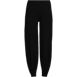 Cotton Blend Sweater Taper Pleated Pants, Front