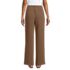 Women's Crepe High Rise Pleated Wide Leg Pants, Back