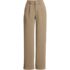Women's Crepe High Rise Pleated Wide Leg Pants, Front