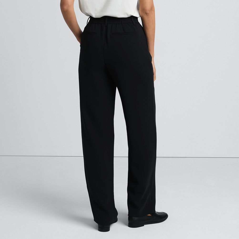 新品　HIAND Water side High waist Pants 黒 HIAND Water side High waist Pants