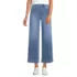 Women's Recover Denim High Rise Wide Leg Crop Jeans, Front