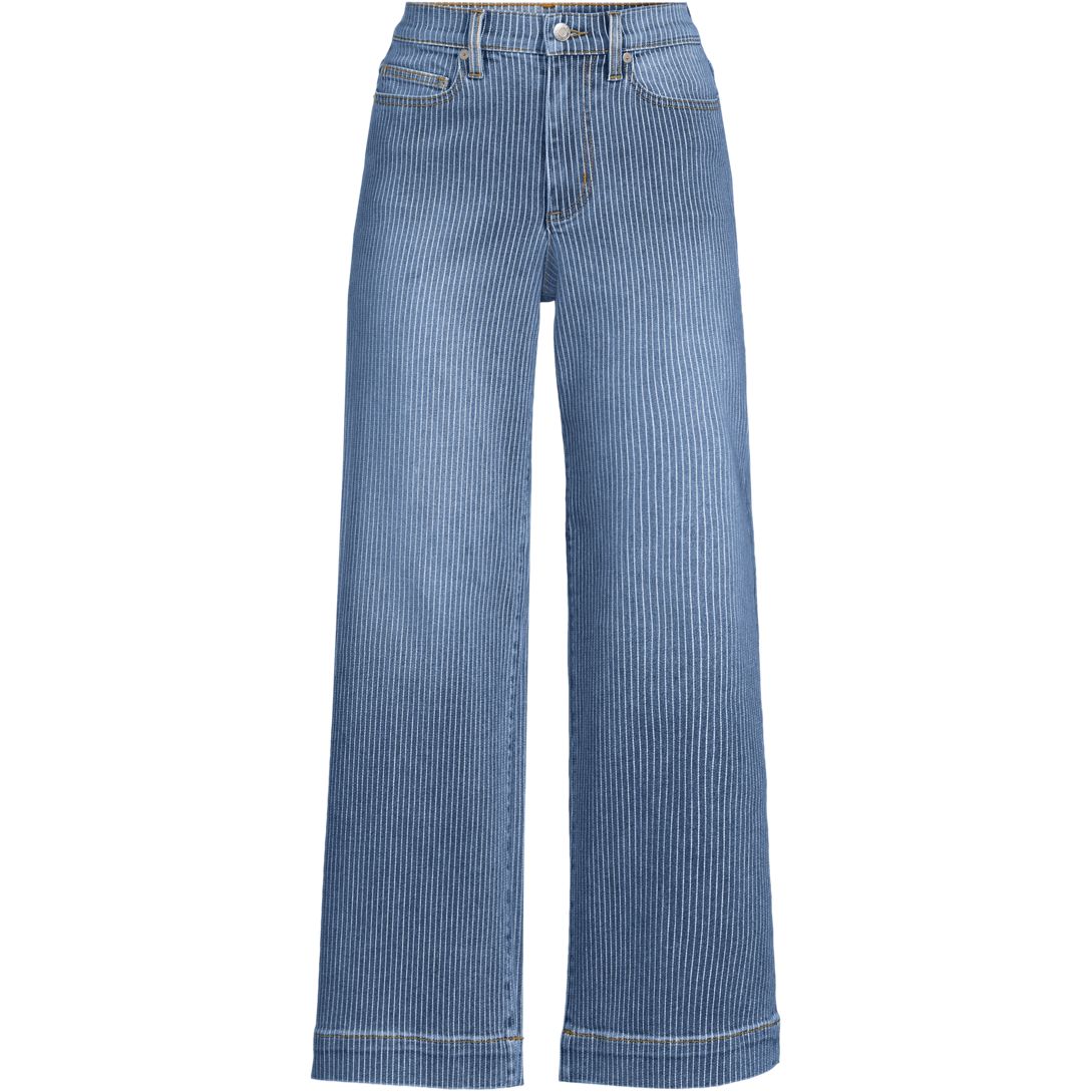 Women's Recover Denim High Rise Wide Leg Crop Jeans