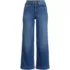 Women's Plus Size Recover Denim High Rise Wide Leg Crop Jeans, Front