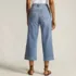Women's Recover Denim High Rise Wide Leg Crop Jeans, Back